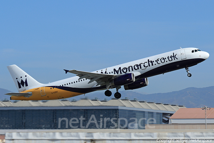 Monarch Airlines Airbus A321-231 (G-OZBS) | Photo 306339