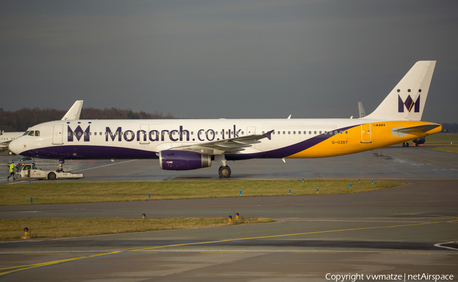 Monarch Airlines Airbus A321-231 (G-OZBT) | Photo 208284