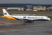 Monarch Airlines Airbus A321-231 (G-OZBT) at  Hamburg - Fuhlsbuettel (Helmut Schmidt), Germany