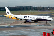 Monarch Airlines Airbus A321-231 (G-OZBT) at  Hamburg - Fuhlsbuettel (Helmut Schmidt), Germany