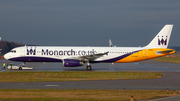 Monarch Airlines Airbus A321-231 (G-OZBT) at  Hamburg - Fuhlsbuettel (Helmut Schmidt), Germany