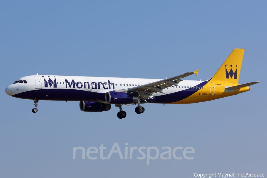 Monarch Airlines Airbus A321-231 (G-OZBU) | Photo 194624