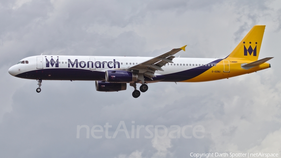 Monarch Airlines Airbus A321-231 (G-OZBU) | Photo 236197