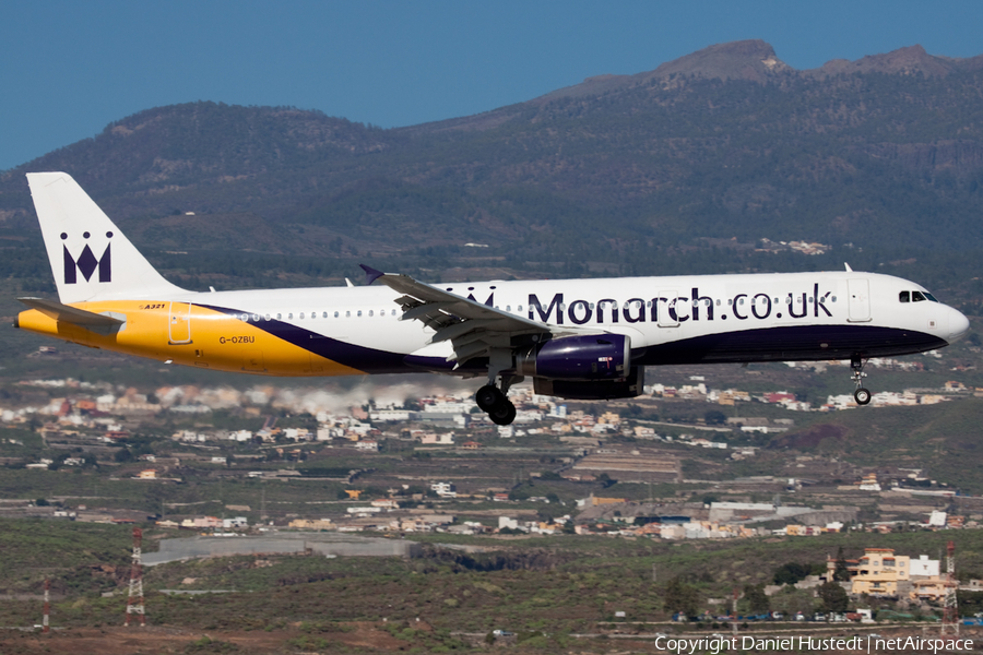 Monarch Airlines Airbus A321-231 (G-OZBU) | Photo 546354
