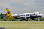 Monarch Airlines Airbus A320-214 (G-OZBW) at  Manchester - International (Ringway), United Kingdom