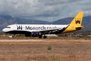 Monarch Airlines Airbus A320-214 (G-OZBW) at  Palma De Mallorca - Son San Juan, Spain