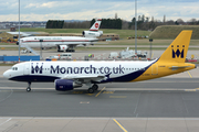 Monarch Airlines Airbus A320-214 (G-OZBX) at  Birmingham - International, United Kingdom