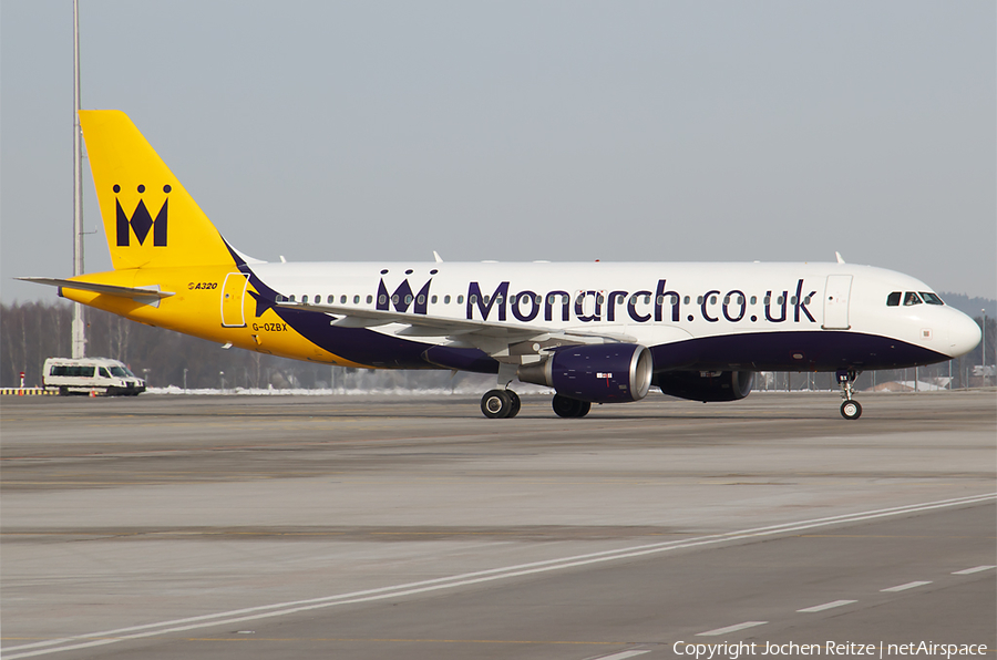 Monarch Airlines Airbus A320-214 (G-OZBX) | Photo 24897