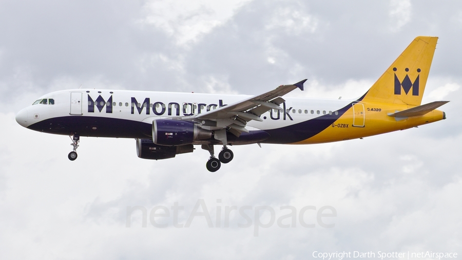 Monarch Airlines Airbus A320-214 (G-OZBX) | Photo 236199