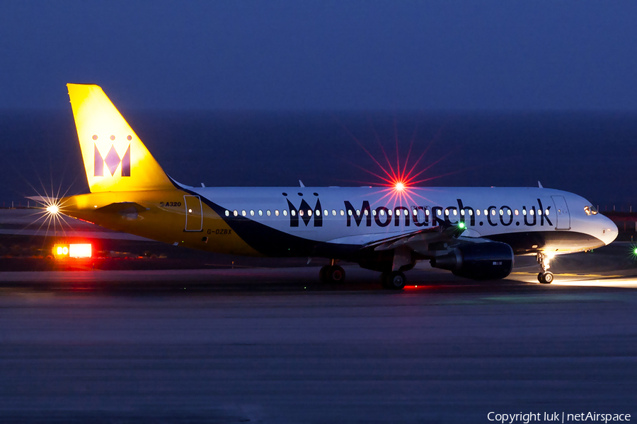 Monarch Airlines Airbus A320-214 (G-OZBX) | Photo 221439