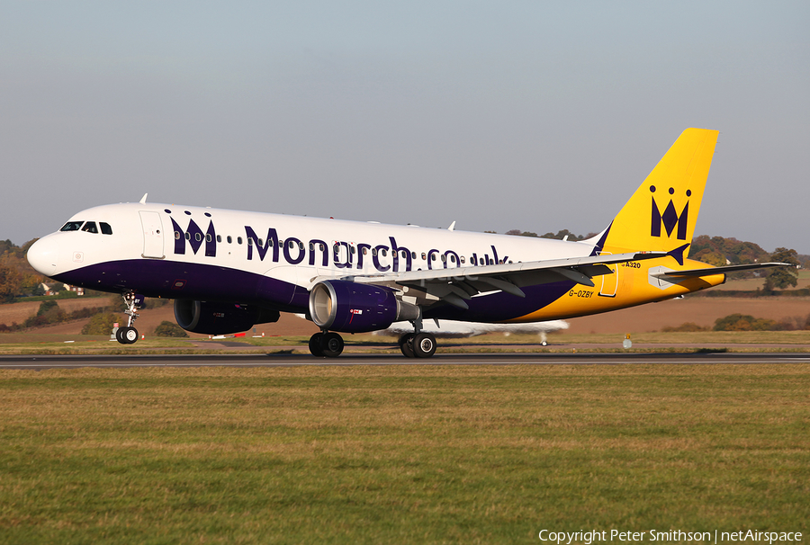 Monarch Airlines Airbus A320-214 (G-OZBY) | Photo 375416