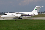 Flightline BAe Systems BAe-146-200 (G-OZRH) at  Geneva - International, Switzerland