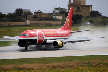 Titan Airways Boeing 737-33A (G-POWC) at  Luqa - Malta International, Malta