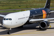 Titan Airways Boeing 767-36N(ER) (G-POWD) at  Dusseldorf - International, Germany