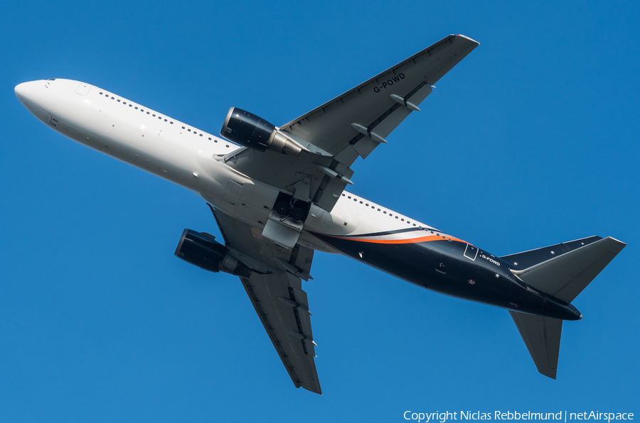 Titan Airways Boeing 767-36N(ER) (G-POWD) | Photo 307834