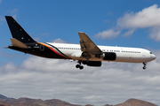 Titan Airways Boeing 767-36N(ER) (G-POWD) at  Gran Canaria, Spain