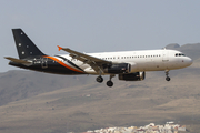 Titan Airways Airbus A320-233 (G-POWI) at  Gran Canaria, Spain