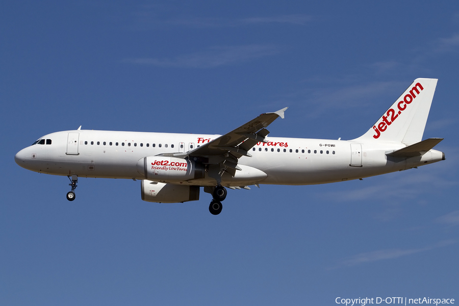 Jet2 (Titan Airways) Airbus A320-233 (G-POWI) | Photo 414960