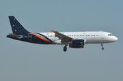 Titan Airways Airbus A320-233 (G-POWK) at  Frankfurt am Main, Germany