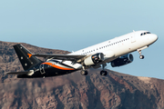 Titan Airways Airbus A320-233 (G-POWK) at  Gran Canaria, Spain