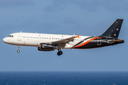 Titan Airways Airbus A320-233 (G-POWK) at  Gran Canaria, Spain