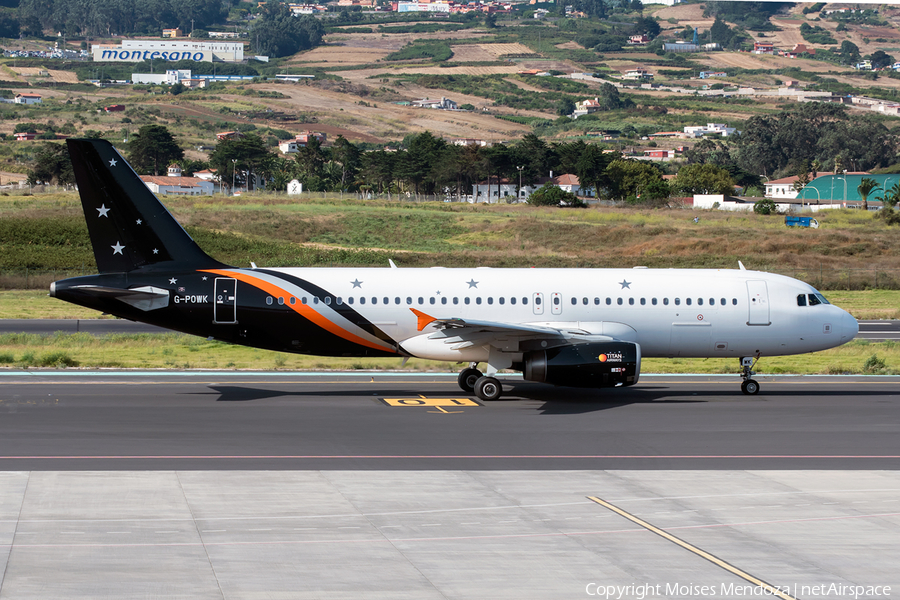 Titan Airways Airbus A320-233 (G-POWK) | Photo 119993