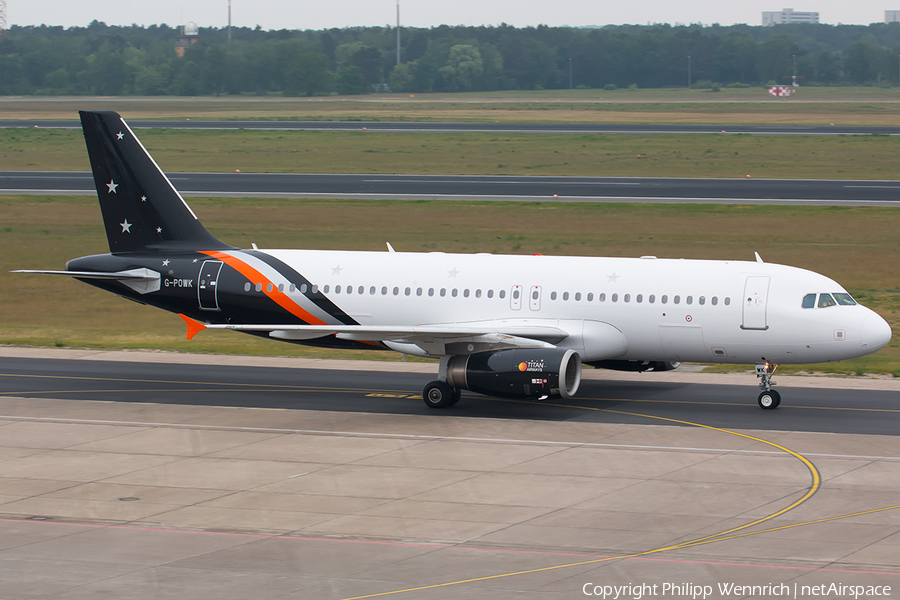 Titan Airways Airbus A320-233 (G-POWK) | Photo 260557
