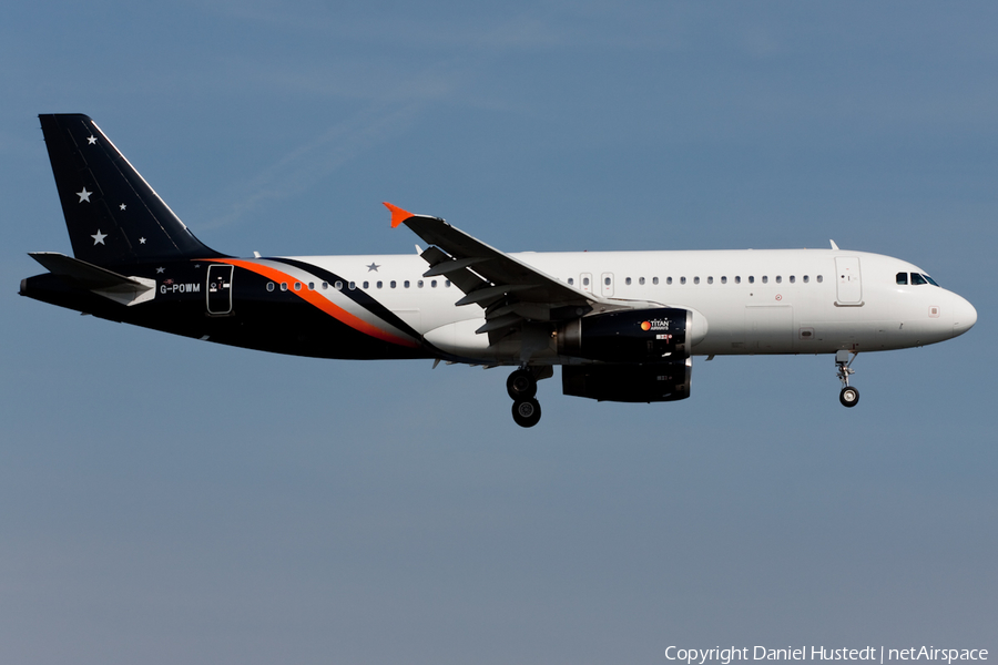 Titan Airways Airbus A320-232 (G-POWM) | Photo 422717