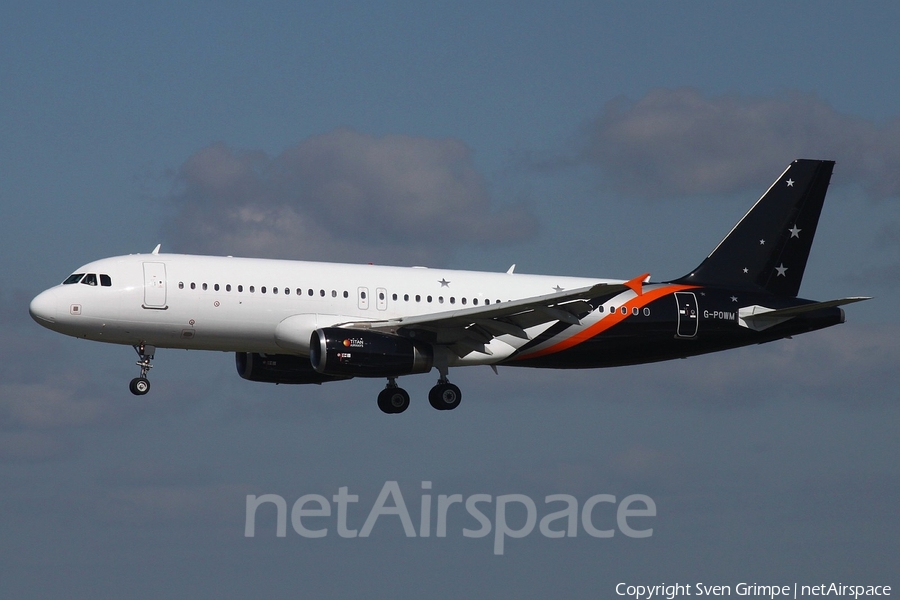 Titan Airways Airbus A320-232 (G-POWM) | Photo 106151