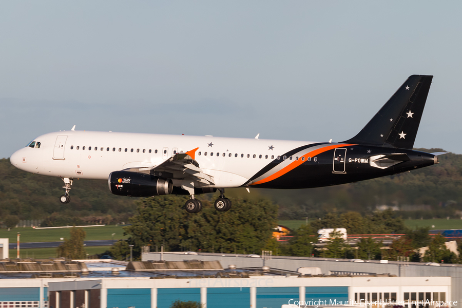 Titan Airways Airbus A320-232 (G-POWM) | Photo 192075