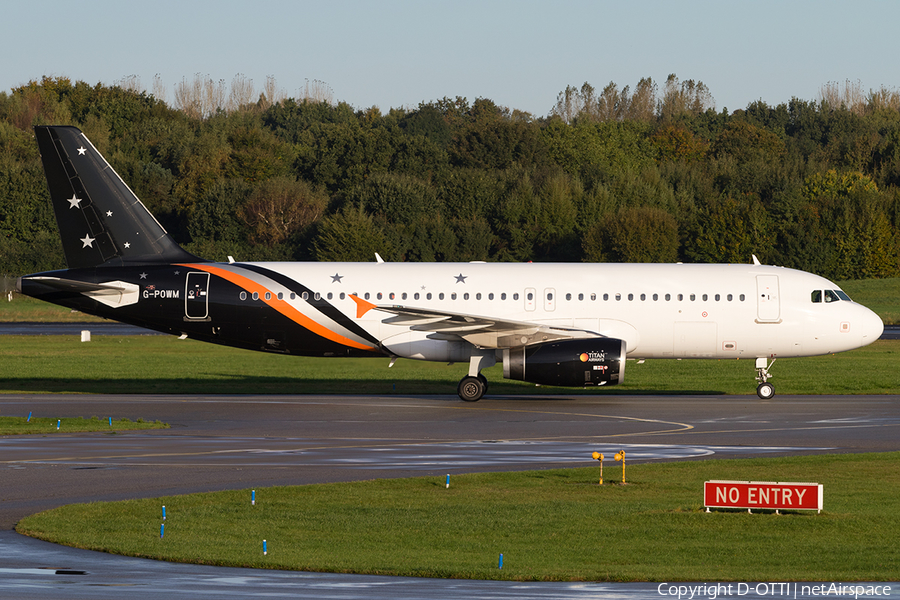 Titan Airways Airbus A320-232 (G-POWM) | Photo 192121