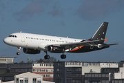 Titan Airways Airbus A320-232 (G-POWM) at  Hamburg - Finkenwerder, Germany