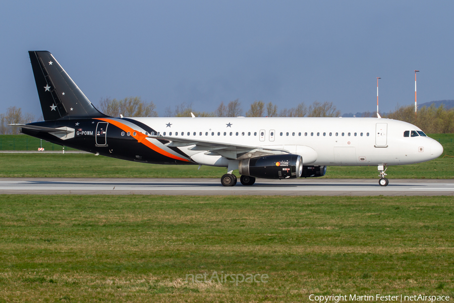 Titan Airways Airbus A320-232 (G-POWM) | Photo 307890