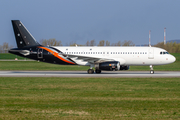 Titan Airways Airbus A320-232 (G-POWM) at  Hamburg - Finkenwerder, Germany