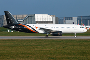 Titan Airways Airbus A320-232 (G-POWM) at  Hamburg - Finkenwerder, Germany