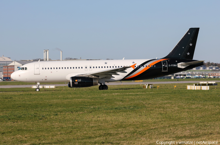 Titan Airways Airbus A320-232 (G-POWM) | Photo 309048