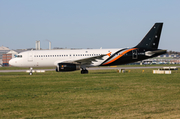 Titan Airways Airbus A320-232 (G-POWM) at  Hamburg - Finkenwerder, Germany