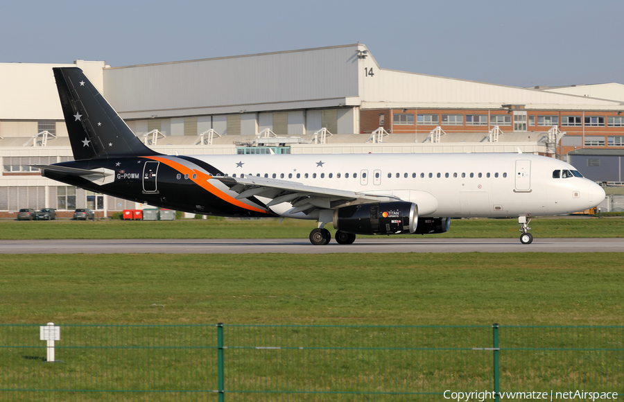 Titan Airways Airbus A320-232 (G-POWM) | Photo 309067