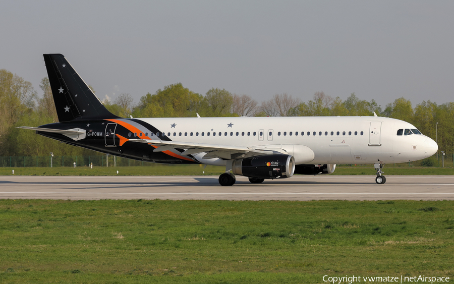 Titan Airways Airbus A320-232 (G-POWM) | Photo 313606