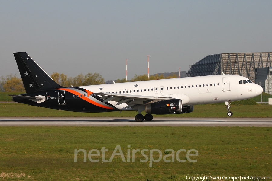 Titan Airways Airbus A320-232 (G-POWM) | Photo 314144