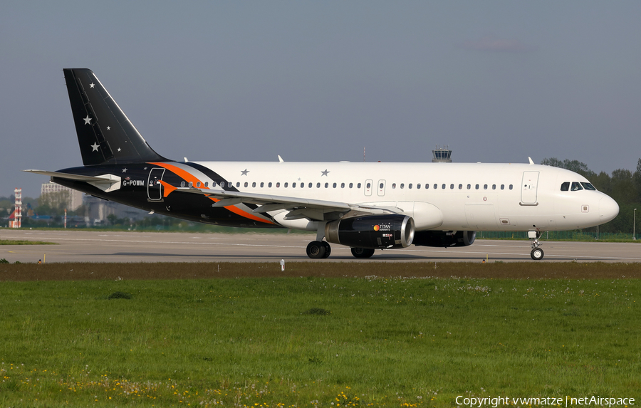 Titan Airways Airbus A320-232 (G-POWM) | Photo 316371