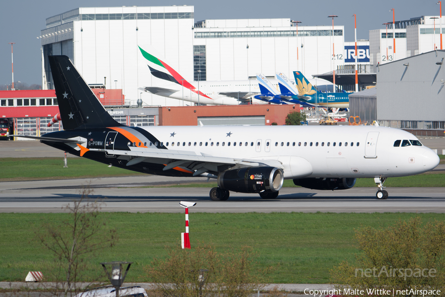 Titan Airways Airbus A320-232 (G-POWM) | Photo 394862