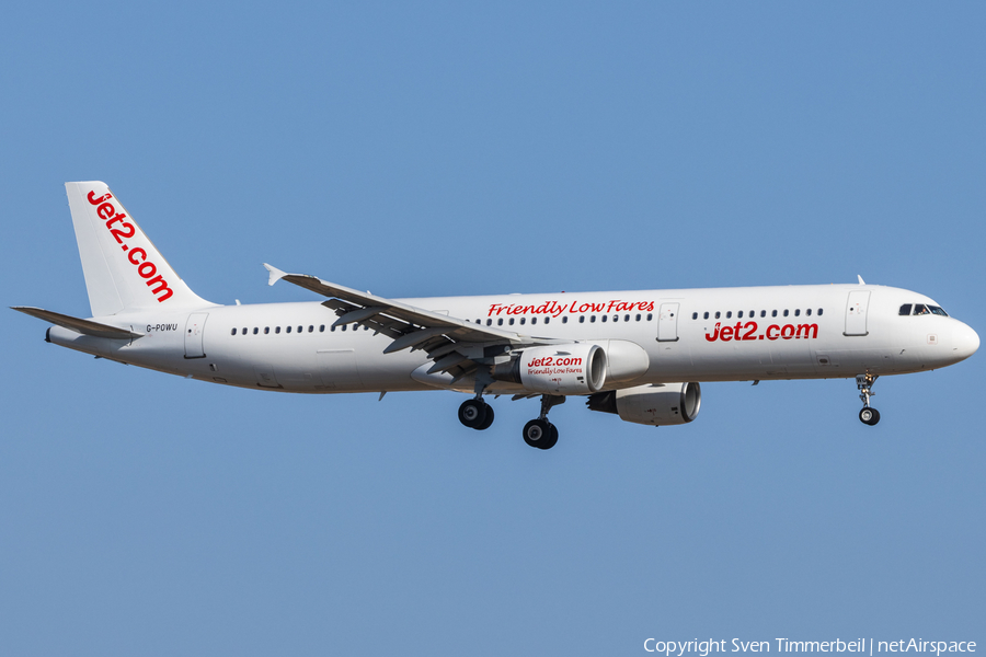 Jet2 Airbus A321-211 (G-POWU) | Photo 583293