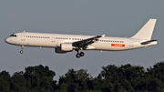 easyJet (Titan Airways) Airbus A321-211 (G-POWU) at  Dusseldorf - International, Germany