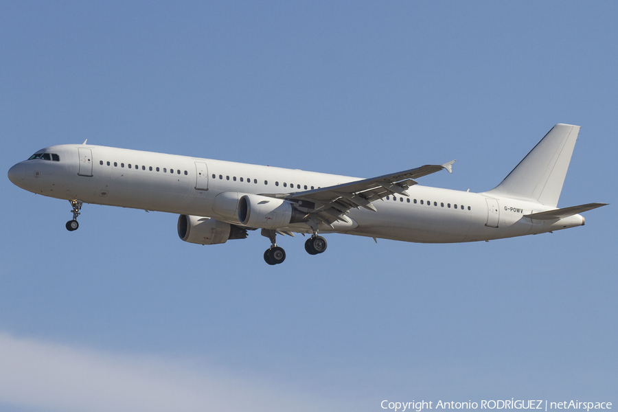 Titan Airways Airbus A321-211 (G-POWV) | Photo 364000