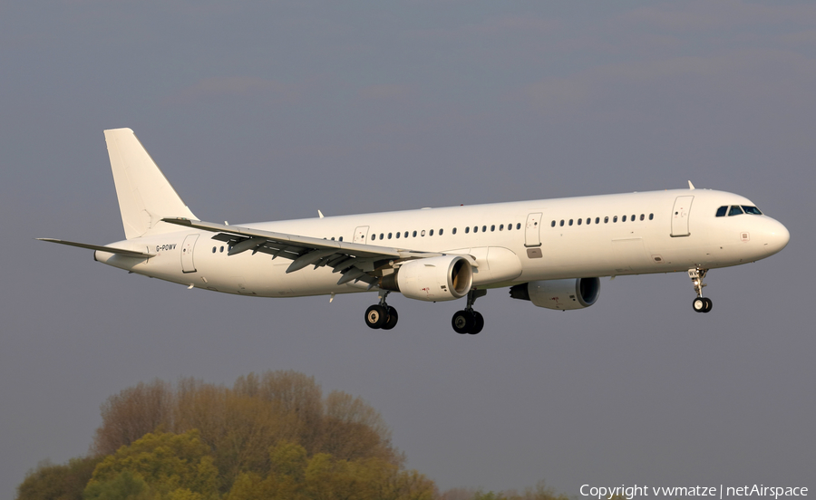 Titan Airways Airbus A321-211 (G-POWV) | Photo 310691