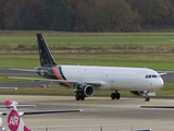 Titan Airways Airbus A321-211(P2F) (G-POWW) at  Cologne/Bonn, Germany