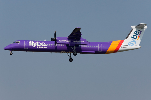 Flybe Bombardier DHC-8-402Q (G-PRPA) at  Amsterdam - Schiphol, Netherlands
