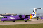 Flybe Bombardier DHC-8-402Q (G-PRPB) at  Manchester - International (Ringway), United Kingdom