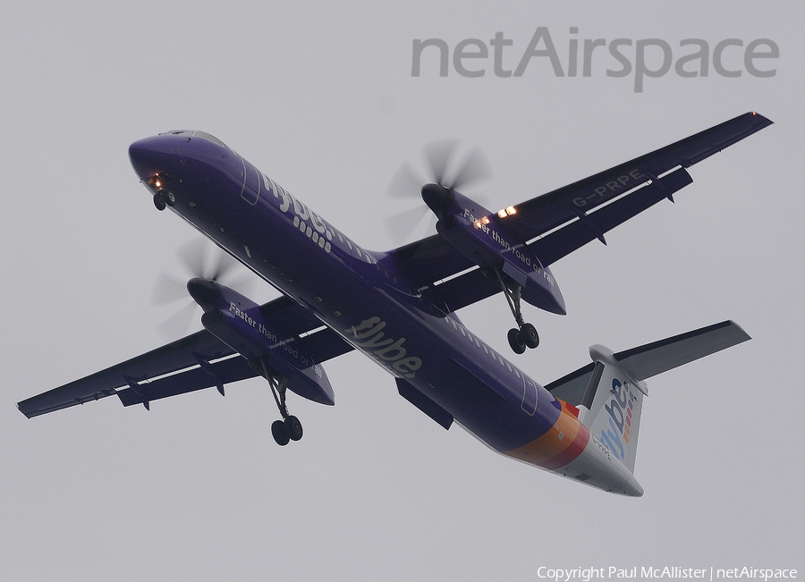 Flybe Bombardier DHC-8-402Q (G-PRPE) | Photo 134072